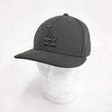 NEW ERA LA ロサンゼルスドジャース 59FIFTY 帽子 キャップ クロ メンズ ニューエラ【中古】6-0624G◎