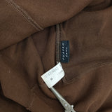 JURGEN LEHL J0183UA042 ノースリーブワンピース フラワー 花 ストレッチ 朝顔 ワンピース ブラウン ブラック レディース ヨーガンレール【中古】6-0711S△