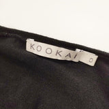 KOOKAI ショートボレロ カーディガン 羽織り サイズ0 カーディガン クロ レディース クーカイ【中古】6-0805G◎