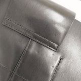 ALLSAINTS MILOターンロックレザークロスボディバッグ 定価47300円 ショルダーバッグ ブラック レディース オールセインツ【中古】6-1010G∞