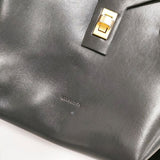 ALLSAINTS MILOターンロックレザークロスボディバッグ 定価47300円 ショルダーバッグ ブラック レディース オールセインツ【中古】6-1010G∞