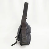 SLOW Truck French Army Shoulder Bag 定価33000円 バイオウォッシュ加工 2wayリュック ショルダーバッグ ブラック メンズ スロウ【中古】6-0710G♪