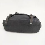 SLOW Truck French Army Shoulder Bag 定価33000円 バイオウォッシュ加工 2wayリュック ショルダーバッグ ブラック メンズ スロウ【中古】6-0710G♪