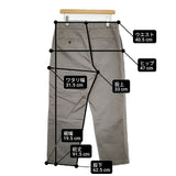 SCYE BASICS ルーズフィット チノパンツ 5117-83520 コットン サイズ38 パンツ グレー メンズ サイベーシックス【中古】6-0906G∞