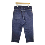 YOKO SAKAMOTO 2タック デニムパンツ ネイビー メンズ ヨーコサカモト【中古】6-0924G∞