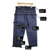 YOKO SAKAMOTO 2タック デニムパンツ ネイビー メンズ ヨーコサカモト【中古】6-0924G∞