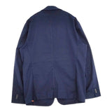JIL SANDER 2013 本人期 ジルサンダー期 イタリア製 サイズ50 コットンストレッチ テーラードジャケット ネイビー メンズ ジルサンダー【中古】6-0924M∞