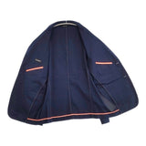 JIL SANDER 2013 本人期 ジルサンダー期 イタリア製 サイズ50 コットンストレッチ テーラードジャケット ネイビー メンズ ジルサンダー【中古】6-0924M∞