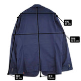 JIL SANDER 2013 本人期 ジルサンダー期 イタリア製 サイズ50 コットンストレッチ テーラードジャケット ネイビー メンズ ジルサンダー【中古】6-0924M∞