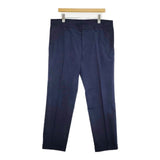 JIL SANDER 2014 本人期 ジルサンダー期 イタリア製 サイズ52 コットンストレッチ パンツ ネイビー メンズ ジルサンダー【中古】6-0924G∞