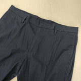 JIL SANDER 2014 本人期 ジルサンダー期 イタリア製 サイズ52 コットンストレッチ パンツ ネイビー メンズ ジルサンダー【中古】6-0924G∞