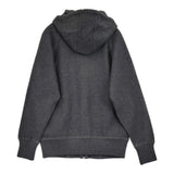 JIL SANDER ウールニット フルジップパーカー ブルゾン サイズ46 イタリア製 パーカー 2015AW チャコールグレー メンズ ジルサンダー【中古】6-0925T♪