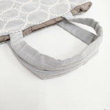 mina perhonen/BEAMS 別注 tambourine 刺繡 コットン vs9067 トートバッグ グレー レディース ミナペルホネン/ビームス【中古】6-1010G∞