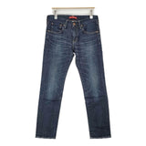 RED CARD Anniversary 20th ボーイフレンドデニムパンツ 64503 サイズ24 デニムパンツ ブルー レディース レッドカード【中古】6-0917G∞