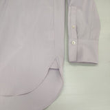 EVEX by KRIZIA ソフトタイプライターベーシックシャツ 定価20900円 長袖シャツ ラベンダー レディース エヴェックス バイ クリツィア【中古】6-0917M∞
