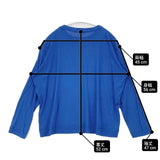 mizuiro-ind クルーネック プルオーバー ニットソー 長袖Ｔシャツ カットソー ロンＴ ブルー レディース ミズイロインド【中古】6-0917M∞