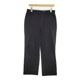 L'EQUIPE YOSHIE INABA コットンストレッチ サイズ13 パンツ ブラック レディース レキップヨシエイナバ【中古】6-1003G∞