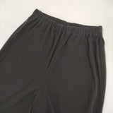 JURGEN LEHL J102UP501 コットン ウエストゴム パンツ ブラック レディース ヨーガンレール【中古】6-0905G∞