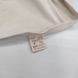 JURGEN LEHL J0191UB051 コットン ロゴバックプリント サイズM 半袖Ｔシャツ カットソー ライトベージュ レディース ヨーガンレール【中古】6-0711S△