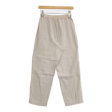Plantation コットン PL31FF852 ウエストゴム イージー パンツ ベージュ レディース プランテーション【中古】6-0905G∞