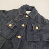 Mackintosh HUMBIE DNM JACKET MB サイズ6 定価79200円 インディゴ染め デニムジャケット 26SS ネイビー レディース マッキントッシュ【中古】6-0721M♪