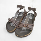 BIRKENSTOCK Bali 36サイズ 23cm ナロー アンクルベルト サンダル チャ レディース ビルケンシュトック【中古】6-0713S◎