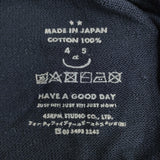 45R/45rpm Mシャツ コットン サイズ2 ハイネックベスト セーター ニット ネイビー レディース フォーティーファイブアールピーエム【中古】6-0712M♪