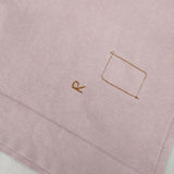 45R/45rpm 四角ボートネック 長袖Ｔシャツ カットソー ロンＴ ピンク レディース フォーティーファイブアールピーエム【中古】6-0919M∞