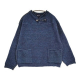 45R/45rpm モカシンニットの908アウターTシャツ（インディゴ）定価66000円 セーター ニット ネイビー レディース フォーティーファイブアールピーエム【中古】6-0712M♪