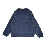 45R/45rpm モカシンニットの908アウターTシャツ（インディゴ）定価66000円 セーター ニット ネイビー レディース フォーティーファイブアールピーエム【中古】6-0712M♪