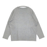 45R/45rpm モンサン超ガーゼの908オーシャンTシャツ 定価39600円 サイズ1 セーター ニット グレー レディース フォーティーファイブアールピーエム【中古】6-0712M♪