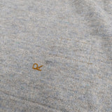 45R/45rpm モンサン超ガーゼの908オーシャンTシャツ 定価39600円 サイズ1 セーター ニット グレー レディース フォーティーファイブアールピーエム【中古】6-0712M♪