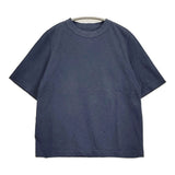 45R/45rpm 908 45星Tシャツ サイズ3 コットン 日本製 半袖Ｔシャツ カットソー ネイビー レディース フォーティーファイブアールピーエム【中古】6-0712S♪