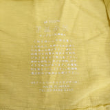 45R/45rpm ハートプリント サイズ1 コットン 日本製 半袖Ｔシャツ カットソー イエロー レディース フォーティーファイブアールピーエム【中古】6-0712S♪