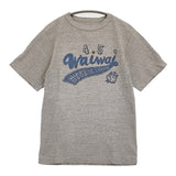 45R/45rpm スタジオ LOUNGE WAIWAI ブル丸 葉山店限定 半袖Ｔシャツ カットソー グレー レディース フォーティーファイブアールピーエム【中古】6-0712S♪