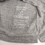 45R/45rpm スタジオ LOUNGE WAIWAI ブル丸 葉山店限定 半袖Ｔシャツ カットソー グレー レディース フォーティーファイブアールピーエム【中古】6-0712S♪