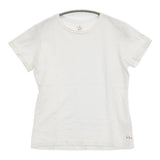 45R/45rpm 45星Tシャツ サイズ1 コットン 半袖Ｔシャツ カットソー ホワイト レディース フォーティーファイブアールピーエム【中古】6-0712S♪