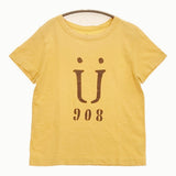 45R/45rpm umii908 サイズ2 コットン 半袖Ｔシャツ カットソー イエロー レディース フォーティーファイブアールピーエム【中古】6-0712S♪