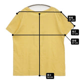 45R/45rpm umii908 サイズ2 コットン 半袖Ｔシャツ カットソー イエロー レディース フォーティーファイブアールピーエム【中古】6-0712S♪