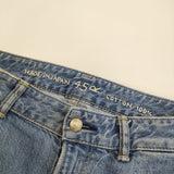 45R/45rpm おこめデニムのシャルロット（加工） 定価28000円 サイズ1 デニムパンツ ライトブルー レディース フォーティーファイブアールピーエム【中古】6-0712G♪