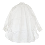 45R/45rpm pate a chou パトアシュ 海コレクション リネン ピンタック 定価110000円 チュニック ホワイト レディース フォーティーファイブアールピーエム【中古】6-0712M♪