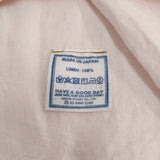45R/45rpm リネンの908VネックTシャツ 定価27500円 プルオーバー ブラウス シャツ ピンク レディース フォーティーファイブアールピーエム【中古】6-0712S♪