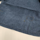 45R/45rpm リネンの908VネックTシャツ インディゴ プルオーバー ブラウス シャツ ネイビー レディース フォーティーファイブアールピーエム【中古】6-0712S♪