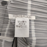 PLEATS PLEASE ISSEY MIYAKE CROSSING DOTS 定価57200円 PP61JT683 プリーツ チュニック 26SS グレー レディース プリーツプリーズ【中古】6-0712S♪