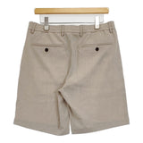 theory 新品 CURTIS B DRW S9 PERFORM SUIT サイズ32 ショートパンツ ハーフパンツ ショーツ ベージュ メンズ セオリー【中古】6-0829S♪