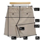 theory 新品 CURTIS B DRW S9 PERFORM SUIT サイズ32 ショートパンツ ハーフパンツ ショーツ ベージュ メンズ セオリー【中古】6-0829S♪