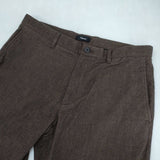 theory ZAINE SW ST MERCER TWILL テーパードスラックス サイズ32 パンツ ブラウン メンズ セオリー【中古】6-0912T∞