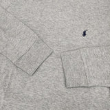POLO RALPH LAUREN ポニー刺繍 L/G 14-16 長袖Ｔシャツ カットソー ロンＴ グレー レディース ポロ・ラルフローレン【中古】6-1003M∞