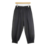 NO CONTROL AIR ポリエステル 裾8タックパンツ NC0303PF サイズXS パンツ ブラック レディース ノーコントロールエアー【中古】6-0822G∞