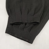 NO CONTROL AIR ポリエステル 裾8タックパンツ NC0303PF サイズXS パンツ ブラック レディース ノーコントロールエアー【中古】6-0822G∞